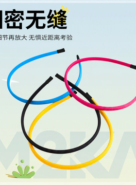 M2ka儿童发箍运动防滑元气可爱女童宝宝头箍不勒头不夹耳编织头饰
