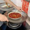 The wok turns into a steamer in seconds! Stainless steel steaming tray, special steamer drawer for wok, water-isolating steaming grid, filtered water tray