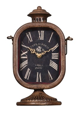 速发复古老式钟表美复乡村店钟店铺酒吧咖啡厅服装台式古钟装饰摆