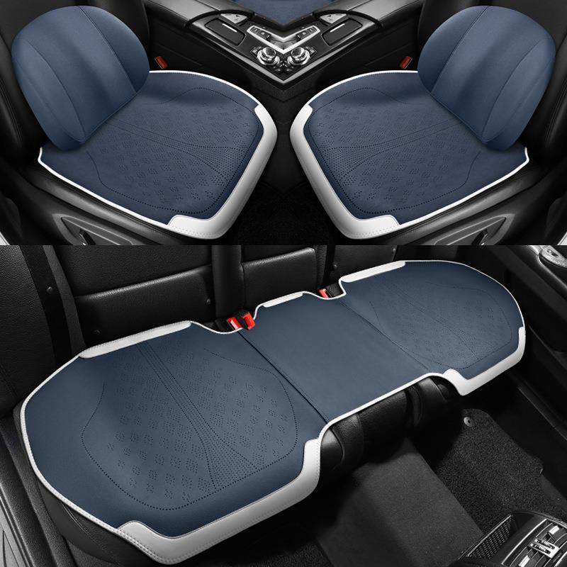 汽车坐垫三件套夏季凉垫四季通用单片通风透气翻毛皮后排车座椅垫,淘宝优惠券,粉丝福利购,淘宝优惠卷
