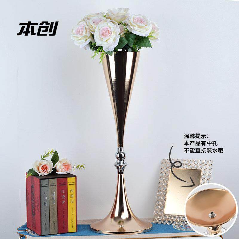 道具北欧铁艺金属花瓶摆件家用样板间装饰酒店婚礼路引婚礼布置,淘宝优惠券,粉丝福利购,淘宝优惠卷