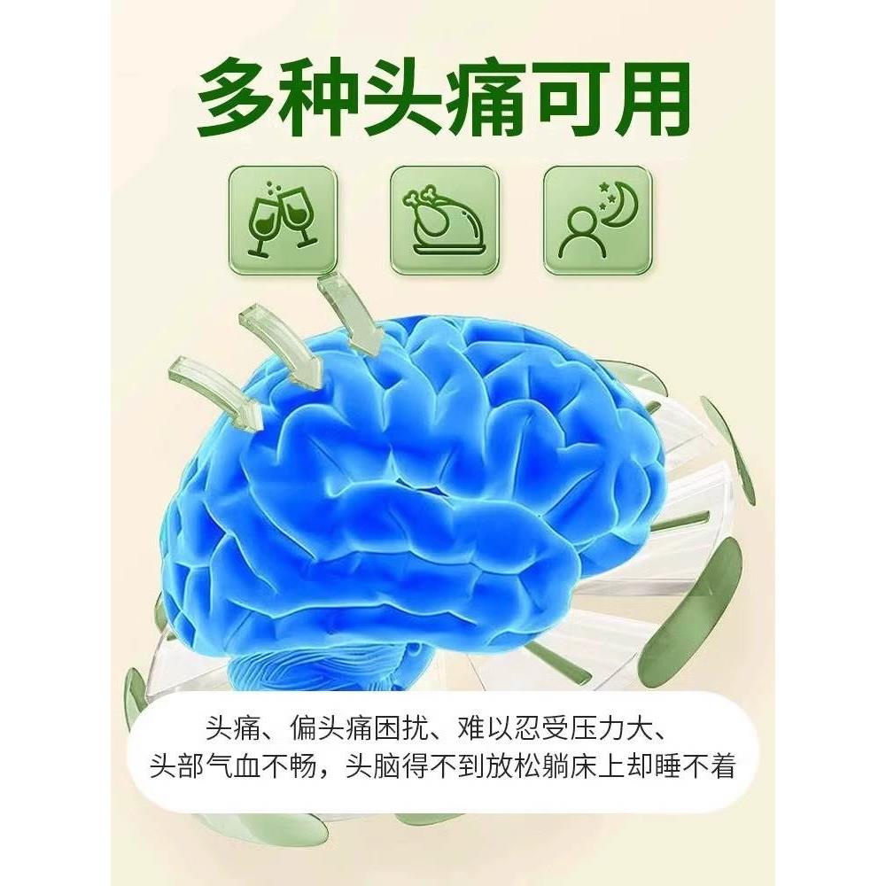 三叉神经痛止痛贴膏顽固性头疼偏头痛眩晕专用面部贴膏缓解头痛 - 图0