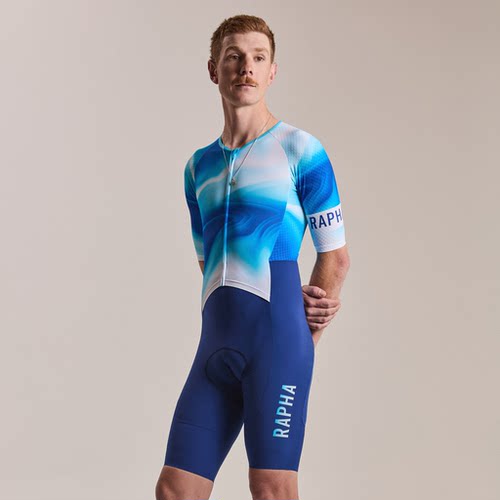 【春夏新品】Rapha Pro Team Storm 男款训练竞赛骑行连体服官方 - 图3