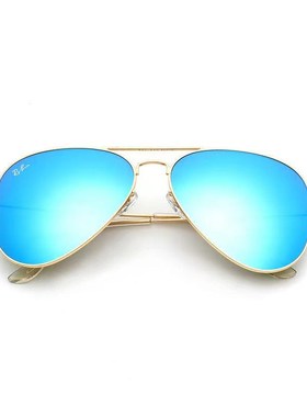 速发镜朋司机偏光太镜飞行员墨雷蛤男镜玻璃开车蟆近视RB025