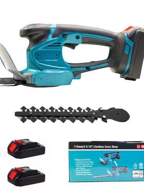 便携式锂电篱笆剪无线充电式剪枝剪草绿篱机手持家用多功能绿化