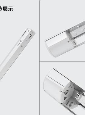 LED灯管墙角灯90度一体化支架单管日光灯荧光带罩全套