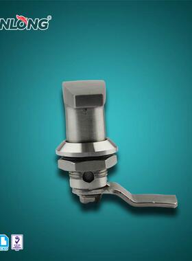 尚坤SK1-305不锈钢T型把手锁控制箱手柄锁自动化设备把手转舌锁