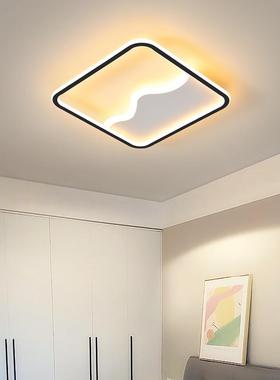 2023新款简约卧室灯led吸顶灯创意山水设计师书房茶室餐厅房间灯