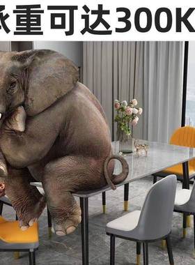 岩板餐桌轻奢现代简约家用小户型长方形餐厅饭桌大理石餐桌椅组合