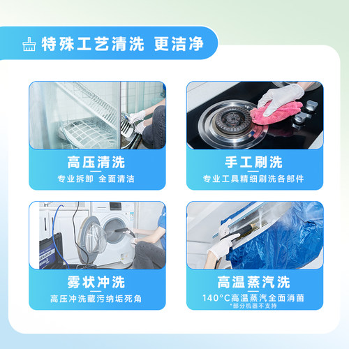 燃气灶清洗上门服务全国家电清洗服务同城师傅上门清洁服务啄木鸟 - 图0