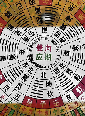财慧阁兼向应期罗盘伴侣20可兼向5正向28不可兼向简单好用