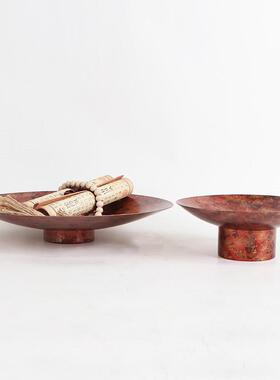 新板中式手工复古创MC-TY-75意花器样间店售楼处大堂酒厅客软装饰