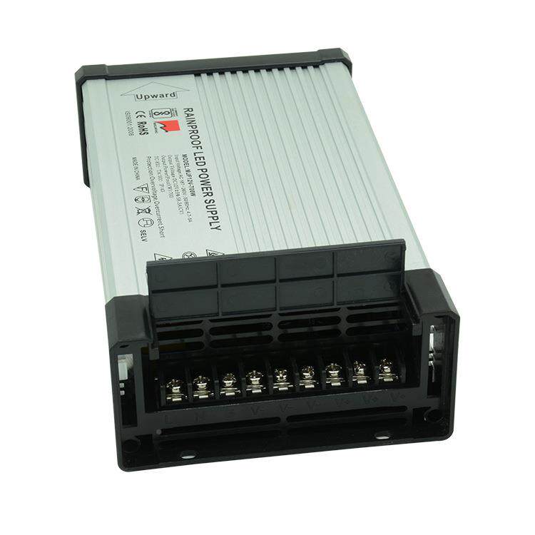 深圳LE.D开关23665电源厂128V700W铝型材防雨12V5A压驱恒动变压器 - 图0