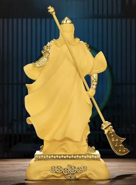 一饰荣华关公财神摆件店铺开业乔迁新居装饰品礼品关羽关二爷神像