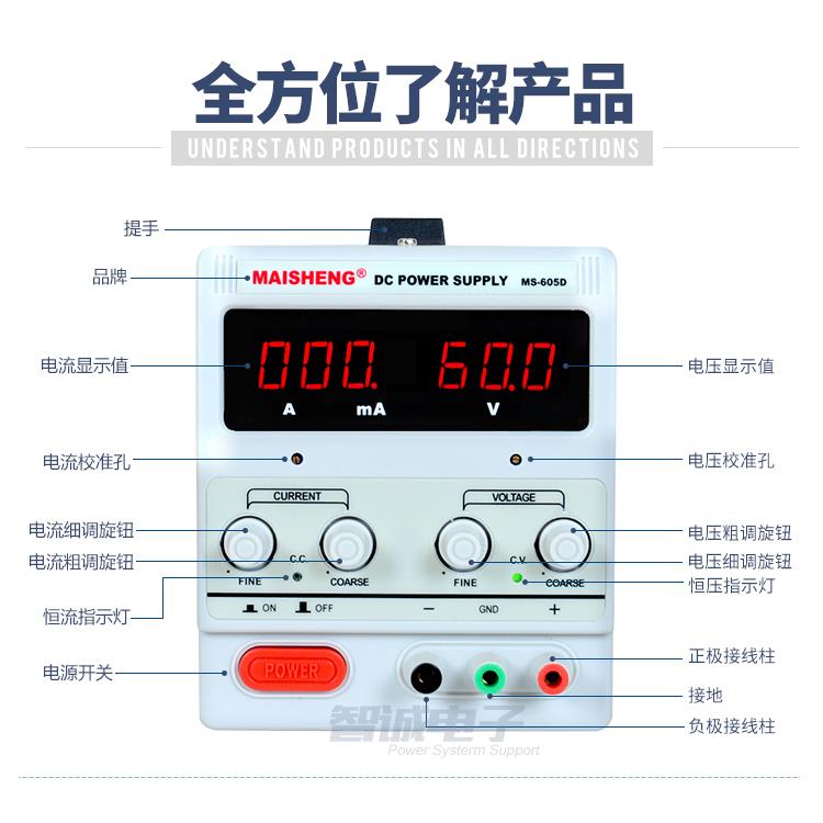 交流电220伏转换变12V24V36V48V60V可调电源电压直流电变压器数显 - 图2