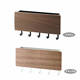 Japanese style Hefeng storage box key wall hook solid wood storage hook wooden hanging hook porch debris hanging rack