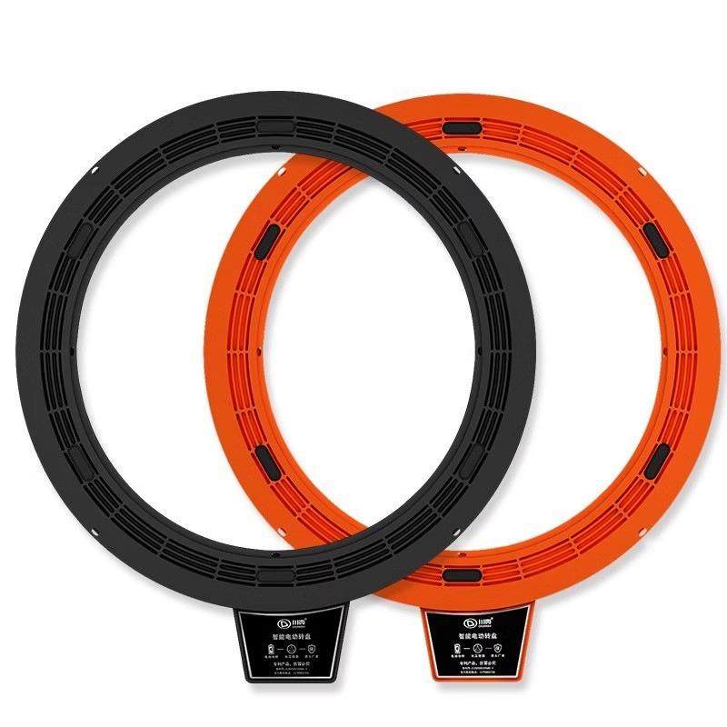 餐桌电动转盘器酒店家用遥控大圆餐桌静音旋转底座调速自动充电式,淘宝优惠券,粉丝福利购,淘宝优惠卷