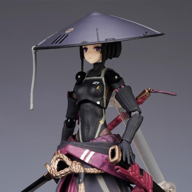 优质版figma # RONIN 浪人 流浪武士 机娘 可动手办女摆件模型 - 图0