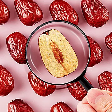 【500g】新疆若羌灰枣新疆红枣熬粥煲汤即食[2元优惠券]-寻折猪