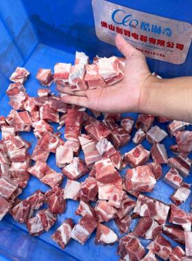 斩切冷冻肋排切块机 猪排骨切丁机鸡鸭鱼额多功能切块机304不锈钢