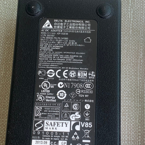 原装台达通用AcBel ADC027电源适配器19V6.32A变压器120W充电器线 - 图0