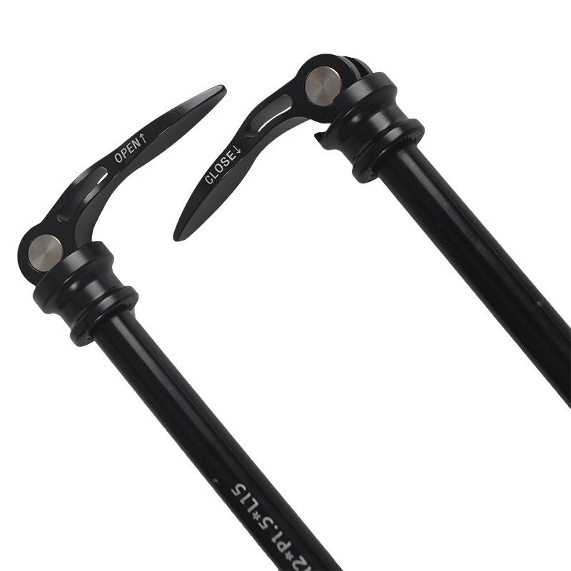 TIRALPRO 7075铝桶轴杆12/15 142桶轴快拆杆超轻铝合金车架筒轴杆 - 图1