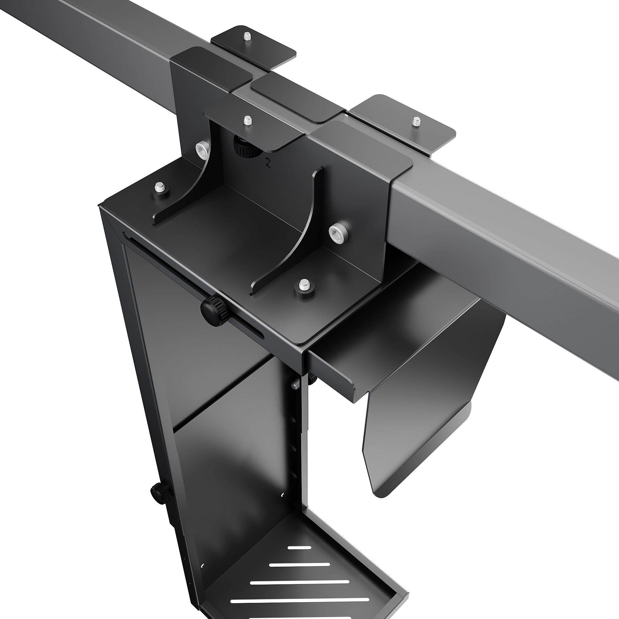 Lente host bracket bracket lifting table punch-free computer chassis rack single beam hanging small and medium-sized host