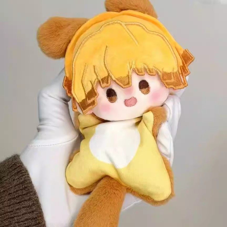 豆袋善逸属性棉花娃娃15cm捏捏鬼灭之刃动漫同人周边我妻善逸玩偶,淘宝优惠券,粉丝福利购,淘宝优惠卷