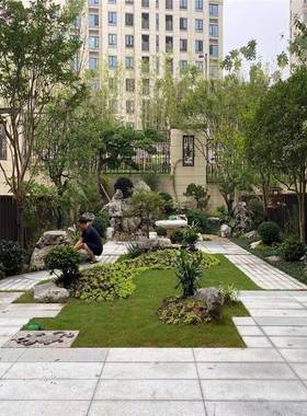 黑山石生产枯山水黑山石天然假山黑山石公园草坪黑山石景观石