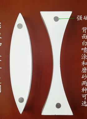 直销亚克力透镜柱镜大号磁吸式15cm双凸双凹物理光学演示实验