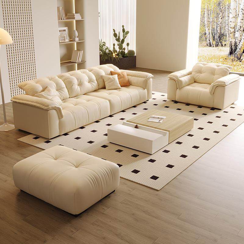 奶油风猫抓布沙发客厅设计师款现代简约大象耳朵大小户型云朵沙发,淘宝优惠券,粉丝福利购,淘宝优惠卷