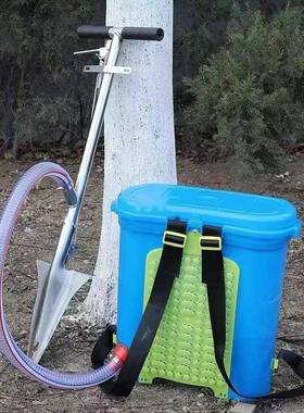 果树施肥器硬地尖头农用施肥铲颗粒肥深层入土施肥器追肥器