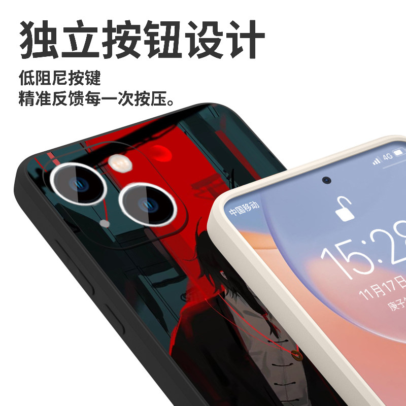 头七怪谈手机壳苹果17华为mate80恐怖iPhone16Promax游戏pura70一加15周边OPPO中国风vivo惊悚14卡通13插画40