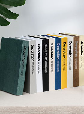 速发简约假书书客厅书室电视柜店模软装饰品摆件道具卧壳铺型