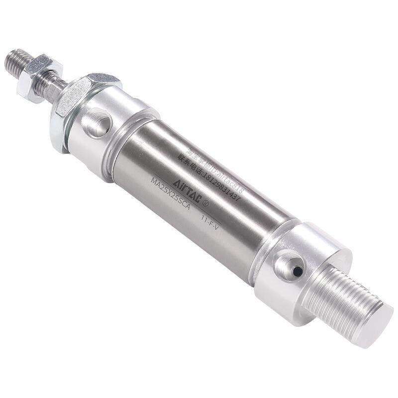 亚德客不锈钢迷你气缸MA16X10/20/25/30/40/50/75/100/125/150SCA - 图3