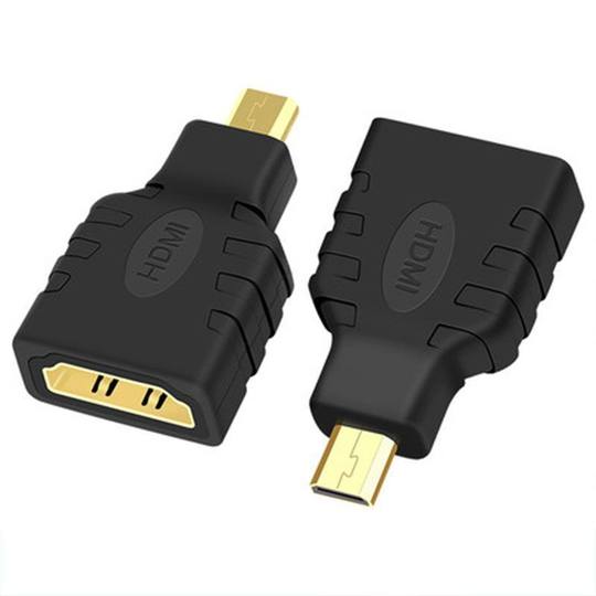 Cable micro HDMI a HDMI, adaptador de cámara HD, cable micro de cabeza pequeña, ordenador portátil, TV