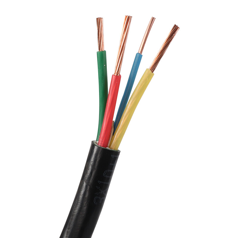 国标纯铜芯YJV 2 3 4 5芯10 16 25 35 平方工程电力电缆 电缆线