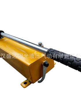 山东SYB-2手动超高压液压泵双向油泵手摇泵双作用大流量手动泵