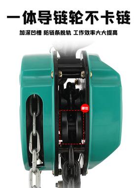 世友手拉葫芦吊倒链1/2/3吨5T小型手动吊机三角圆形起重6/9/12米