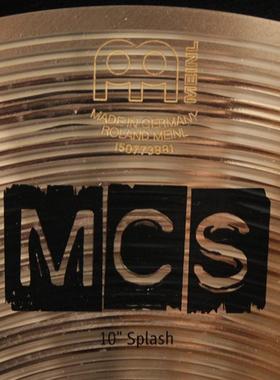 MEINL麦尔镲片MCS单张10寸水镲架子鼓青铜镲片hcs-b