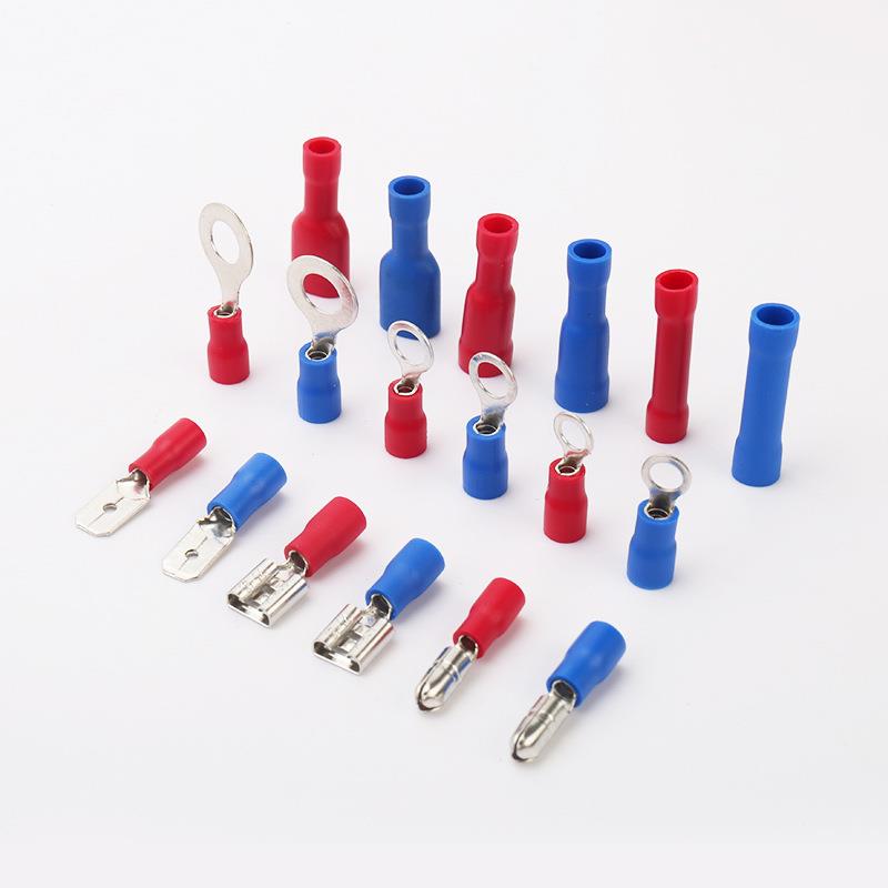 冷压端子组合套装组合端子套装橡胶绝缘端子冷压接线端子 - 图2