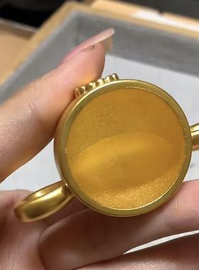 人间状元郎迷你金色状元帽摆件可爱寓意六月高考顺利装饰品摆件