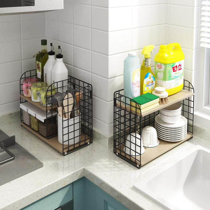 厨房桌面水杯架放茶杯玻璃杯子水壶办公室台面茶具收纳置物架子,淘宝优惠券,粉丝福利购,淘宝优惠卷