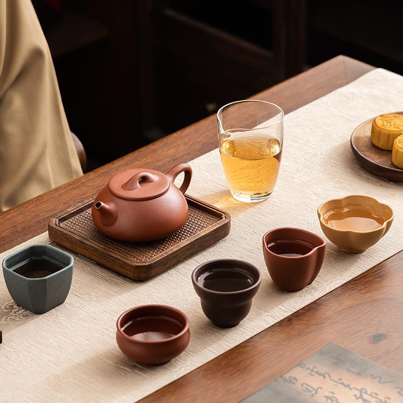 Zisha Fuqi set tea set | Original ore Zhuni high-end tea set high-end gift tea set