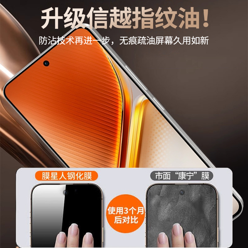 膜星人适用iqooneo10钢化膜neo10手机膜无尘仓秒贴盒新款新品全胶防爆抗指纹手机保护贴膜 - 图1