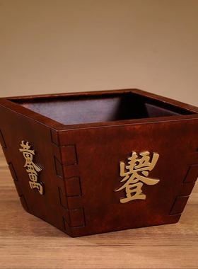 日进斗金铜摆件聚宝盆米斗升斗招财装饰品乔迁新居店铺开业结婚