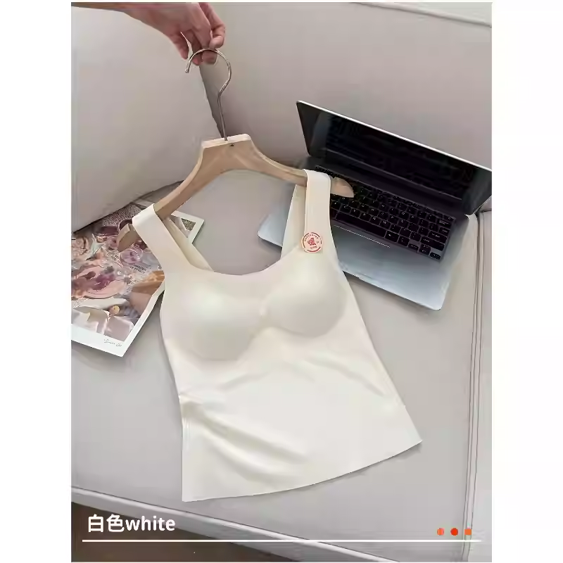 【花花推荐】黛凡妮磨绒固定杯保暖背心美背ZBX15209,淘宝优惠券,粉丝福利购,淘宝优惠卷