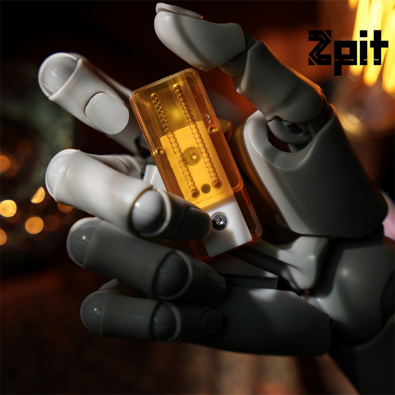Ring decompression toy amber double-track mechanical intensive edc office toy fingertip spinner PEI tinkle push brand