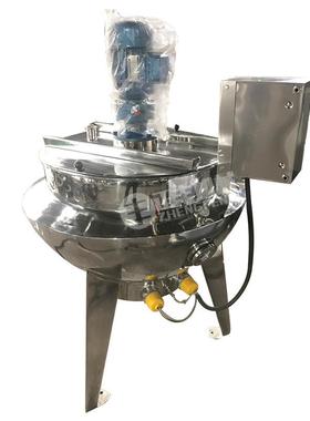 立式不锈钢电加热夹层锅可倾式电加热夹层锅熬糖炒酱锅