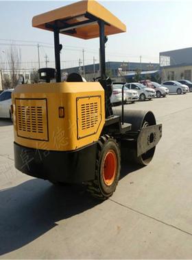 单钢轮震动压路机震动泵小型压路机驾驶室双钢轮液压压路机